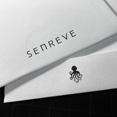 Custom envelope foil stamp logo