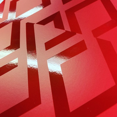 Uv gloss design element detail
