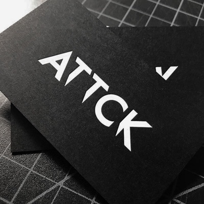 Black business cards