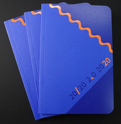 Foil stamp custom notebook printing
