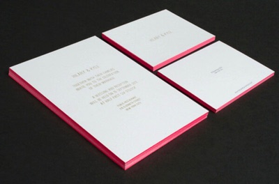 Custom wedding invite