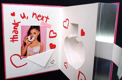 Custom die cut perfume box packaging