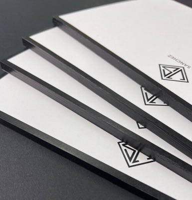 Personalized monogram notepad printing